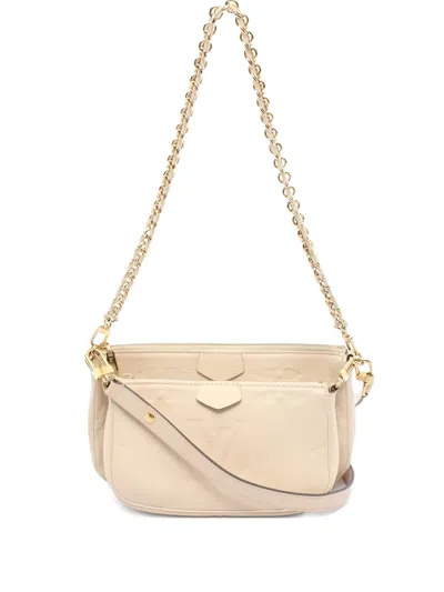 Pre-owned Louis Vuitton Multi Pochette Accessoires Shoulder Bag In Neutral