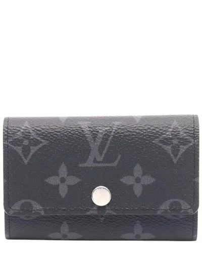 Louis Vuitton Multicles 6 Key Holder (authentic Pre-loved) In Black