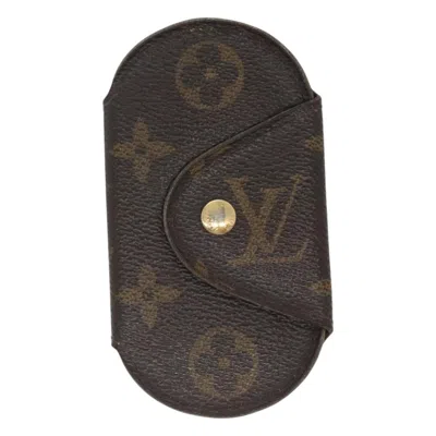 Pre-owned Louis Vuitton Multiclés Brown Canvas Wallet  ()