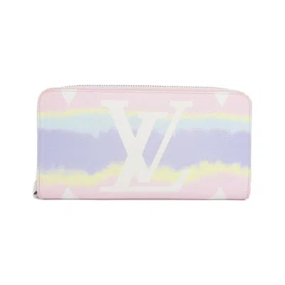 Pre-owned Louis Vuitton Multi-color Coated Canvas Long Wallet (bi-fold) ()