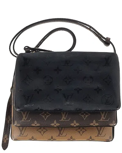 Pre-owned Louis Vuitton Multicolor Coated/waterproof Canvas Lv3 Pouch (authentic Pre-  Loved)