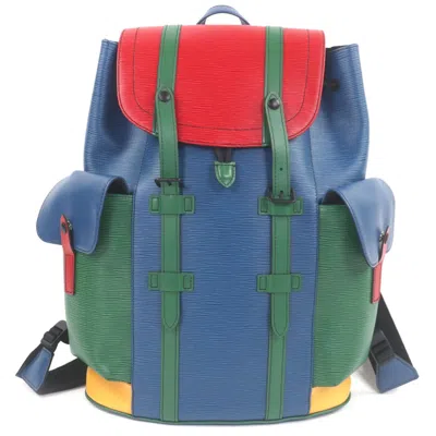 Pre-owned Louis Vuitton Multi-color Epi Leather Backpack ()