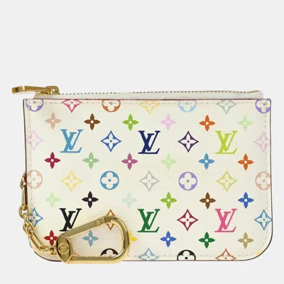 Pre-owned Louis Vuitton Multicolor Pochette Cles Coin Case Wallet