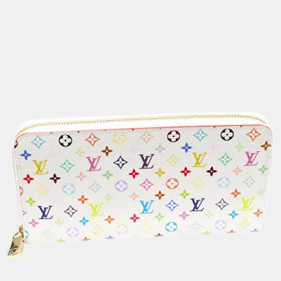 Pre-owned Louis Vuitton Multicolor Zippy Wallet M60241 Multicolor Canvas
