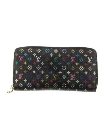 Pre-owned Louis Vuitton Multicolore Monogram Pattern Coated Canvas Zippy Wallet