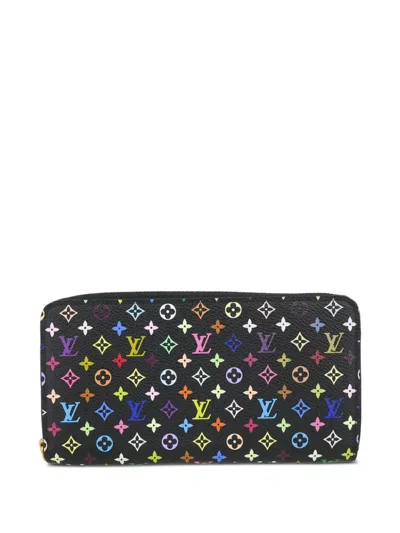 Pre-owned Louis Vuitton Multicolour Logo Print Wallet
