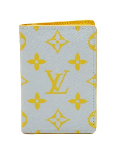 Pre-owned Louis Vuitton Multiple Monogram Bifold Wallet In Grey