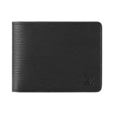 Pre-owned Louis Vuitton Multiple Wallet 'black Epi Leather' | Men's Size Onesize