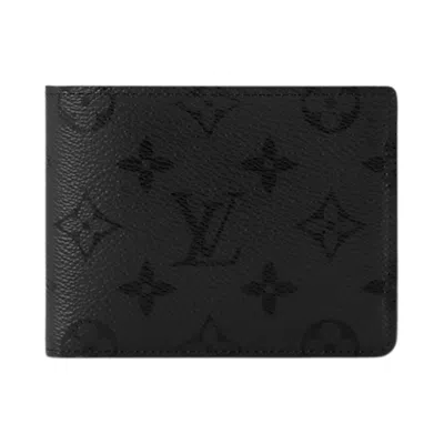 Pre-owned Louis Vuitton Multiple Wallet 'black Monogram Midnight Canvas' | Men's Size Onesize