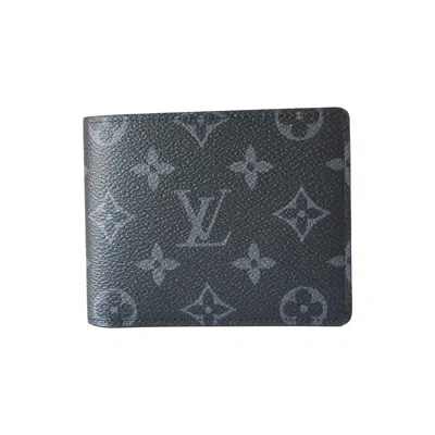 Pre-owned Louis Vuitton Multiple Wallet Monogram Eclipse