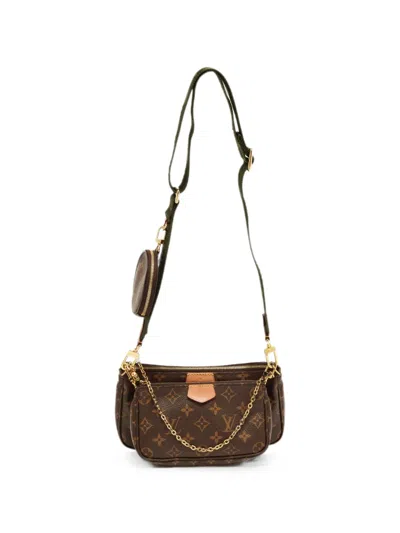 Pre-owned Louis Vuitton Multi-pochette Monogram Shoulder Bag In Brown