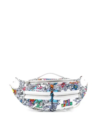 Pre-owned Louis Vuitton Multipocket Bumbag Limited Edition Monogram Comics Canvas Belt Bag
