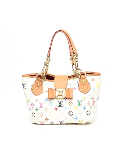 Pre-owned Louis Vuitton Murakami Annie Mm Tote Bag