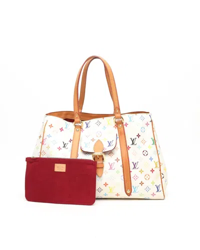 Pre-owned Louis Vuitton Murakami Aurelia Gm Tote Bag