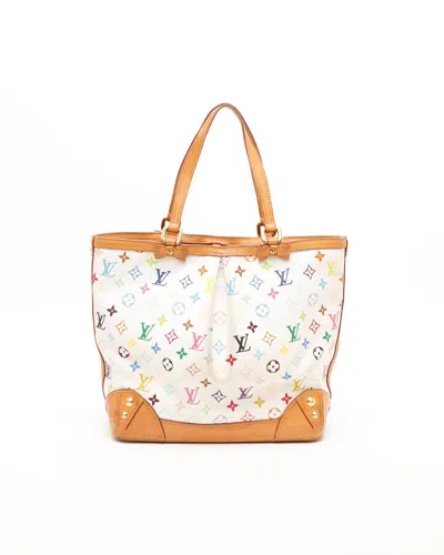 Pre-owned Louis Vuitton Murakami Charlene Mm Tote Bag