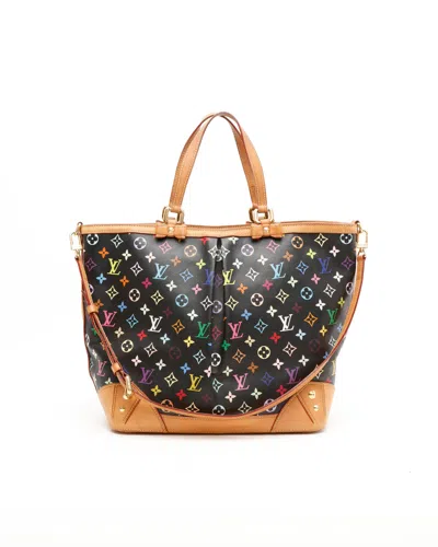Pre-owned Louis Vuitton Murakami Charlene Mm Tote Bag In Multi