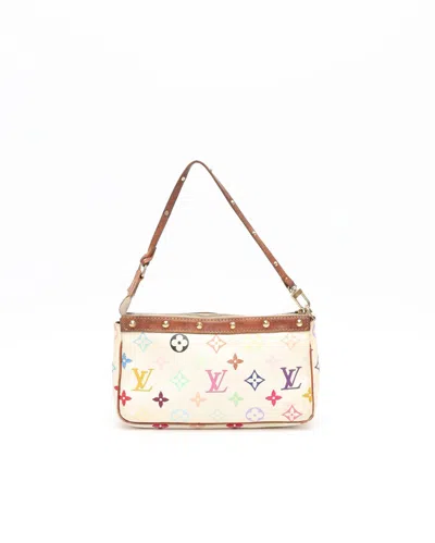 Pre-owned Louis Vuitton Murakami Pochette Accessoires Bag In Multi