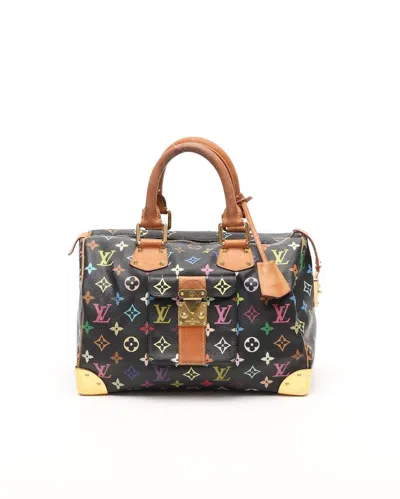 Pre-owned Louis Vuitton Murakami Speedy 30 Bag In Multi