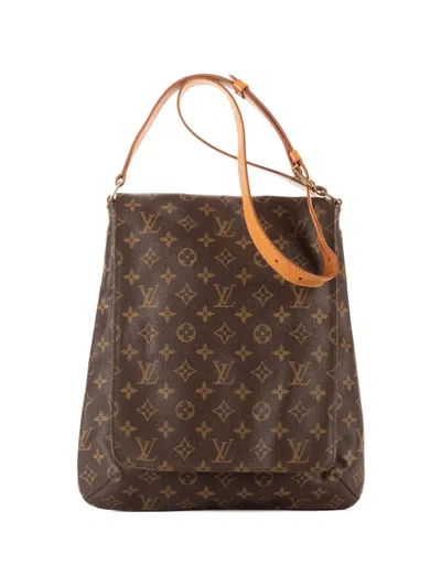 Pre-owned Louis Vuitton Musette Salsa Monogram Shoulder Bag In Brown