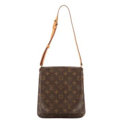 Pre-owned Louis Vuitton Musette Salsa Null In Brown