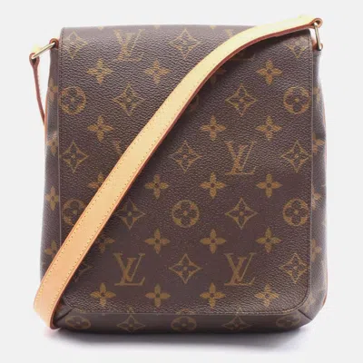 Pre-owned Louis Vuitton Musette Salsa Short Shoulder Bag M51258 Monogram Used Lv Brown