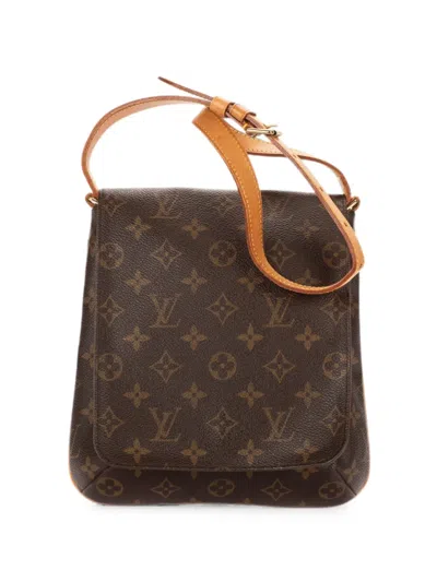 Pre-owned Louis Vuitton Musette Salsa Shoulder Bag In Brown
