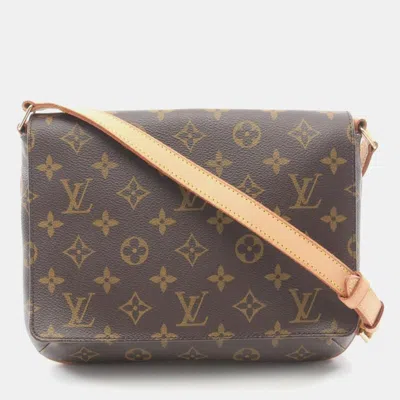 Pre-owned Louis Vuitton Musette Tango Long Strap Monogram Bag