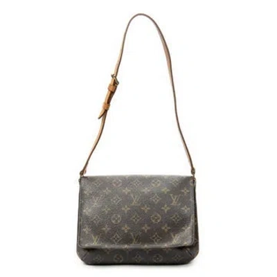 Pre-owned Louis Vuitton Musette Tango Null In Brown