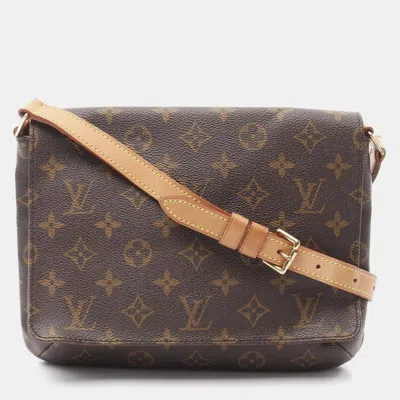Pre-owned Louis Vuitton Musette Tango Short Strap Shoulder Bag Monogram Leather