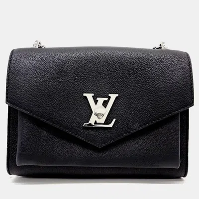 Pre-owned Louis Vuitton My Lock Me Bb Handbag In Black