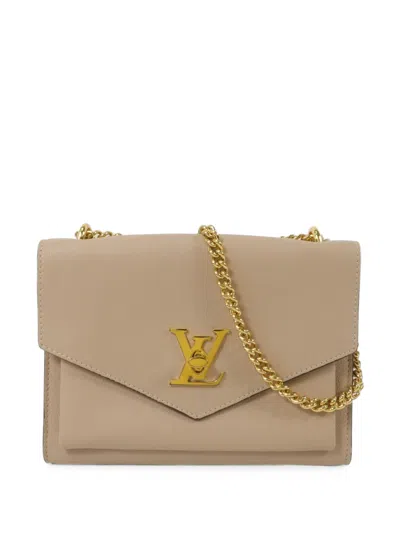 Pre-owned Louis Vuitton My Lockme Chain Shoulder Bag In Neutrals