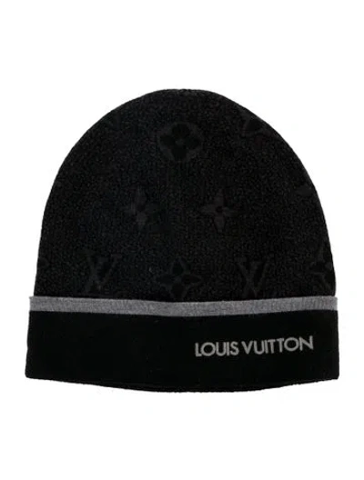 Pre-owned Louis Vuitton My Monogram Eclipse Beanie In Multi