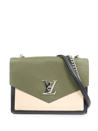 Pre-owned Louis Vuitton Mylockme Bb Shoulder Bag In Black