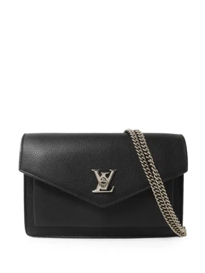 Pre-owned Louis Vuitton Mylockme Chain Mini Bag In Black