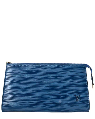 Pre-owned Louis Vuitton Myrtille Epi Leather Pochette Accessories 24 (authentic Pre-  Loved)