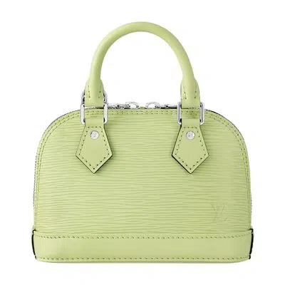 Louis Vuitton Nano Alma Bag In Green