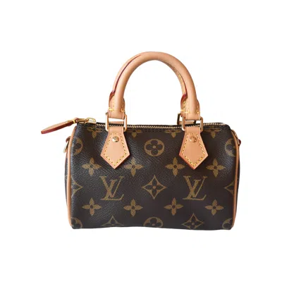 Pre-owned Louis Vuitton Nano Speedy Monogram
