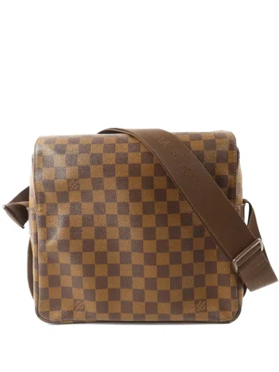 Pre-owned Louis Vuitton Naviglio Messenger Bag In Brown