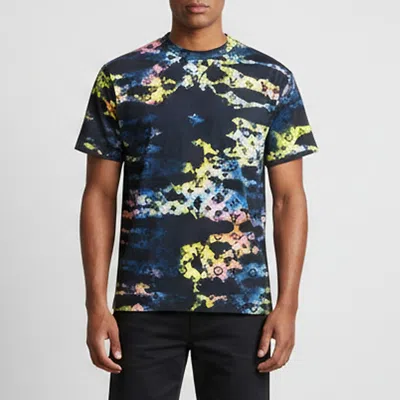 Pre-owned Louis Vuitton Navy Blue Printed Monogram Jersey Crewneck T-shirt S