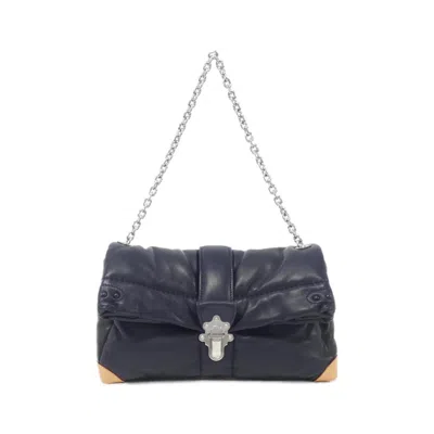 Pre-owned Louis Vuitton Navy Blue Shoulder Bag ()
