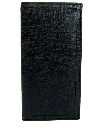 Pre-owned Louis Vuitton Navy Blue Utah Leather Wallet (authentic )