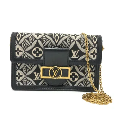 Pre-owned Louis Vuitton Navy Cloth Shoulder Bag ()
