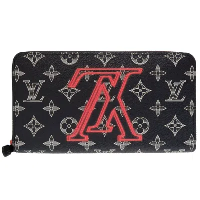 Pre-owned Louis Vuitton Navy Long Wallet (bi-fold) ()