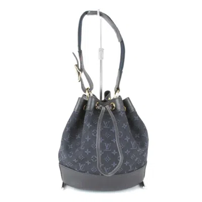 Pre-owned Louis Vuitton Navy Monogram Canvas Shoulder Bag ()