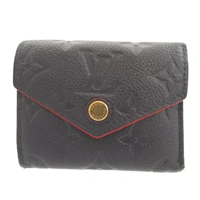 Pre-owned Louis Vuitton Navy Monogram Empreinte Coin Purse/coin Case ()
