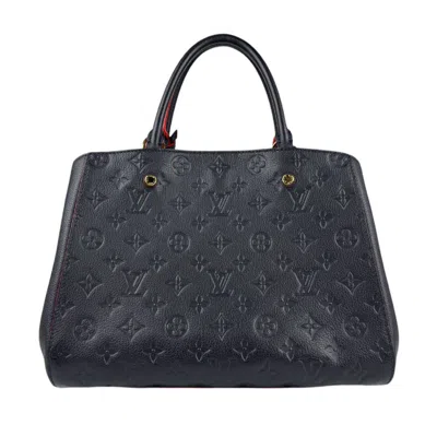 Pre-owned Louis Vuitton Navy Monogram Empreinte Handbag Shoulder Bag ()