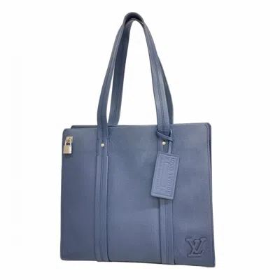 Pre-owned Louis Vuitton Navy Tote Bag ()