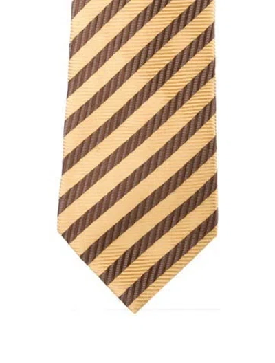 Pre-owned Louis Vuitton Neck Tie In Brown