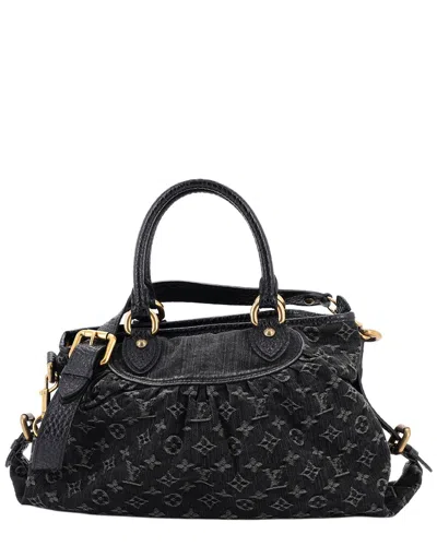 Pre-owned Louis Vuitton Neo Cabby Handbag Denim Mm (authentic Pre-loved)