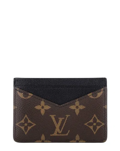 Pre-owned Louis Vuitton Neo Card Holder Macassar Monogram Canvas (authentic Pre-loved)